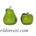 Cole Grey 2 Piece Pear Apple Sculpture Set WLI22192